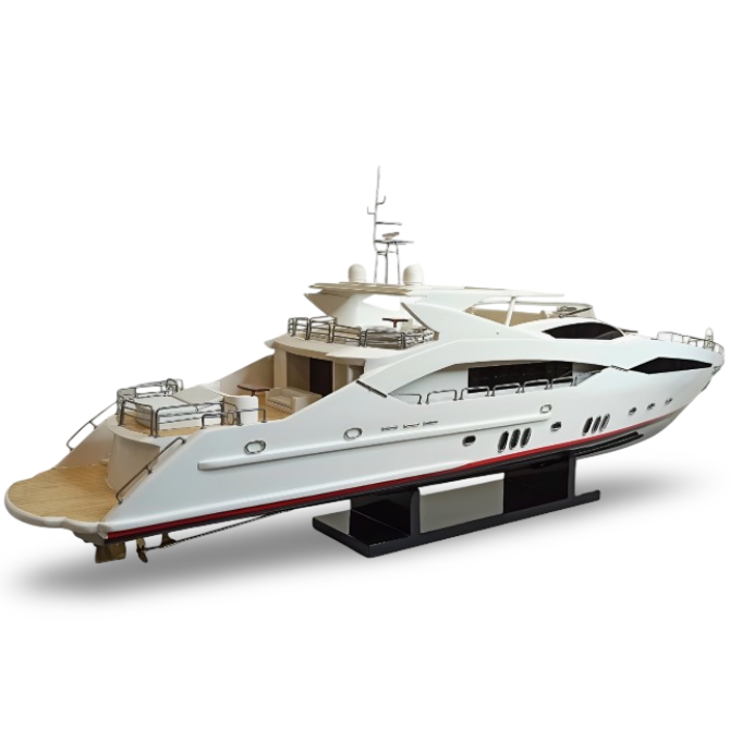 Коллекционная модель яхты Sunseeker Predator 130 White Коллекционная модель яхты Sunseeker Predator 130 White