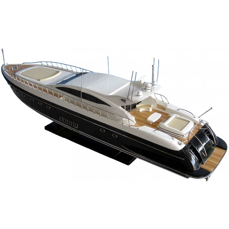 Яхта Overmarine Mangusta 108 Black Яхта Overmarine Mangusta 108 Black