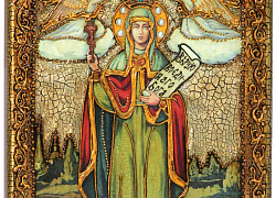 Подарочная икона "Святая мученица Параскева Пятница"