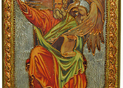 Подарочная икона "Святой апостол и евангелист Иоанн Богослов"