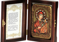 Настольная икона "Образ Божией Матери "Иверская"
