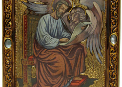 Живописная икона "Святой апостол и евангелист Марк"