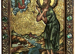 Живописная икона "Преподобный Алексий, человек Божий"