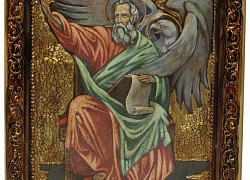 Живописная икона "Святой апостол и евангелист Иоанн Богослов"