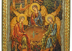 Подарочная икона "Троица"