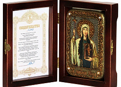 Настольная икона "Святая Равноапостольная Нина, просветительница Грузии"